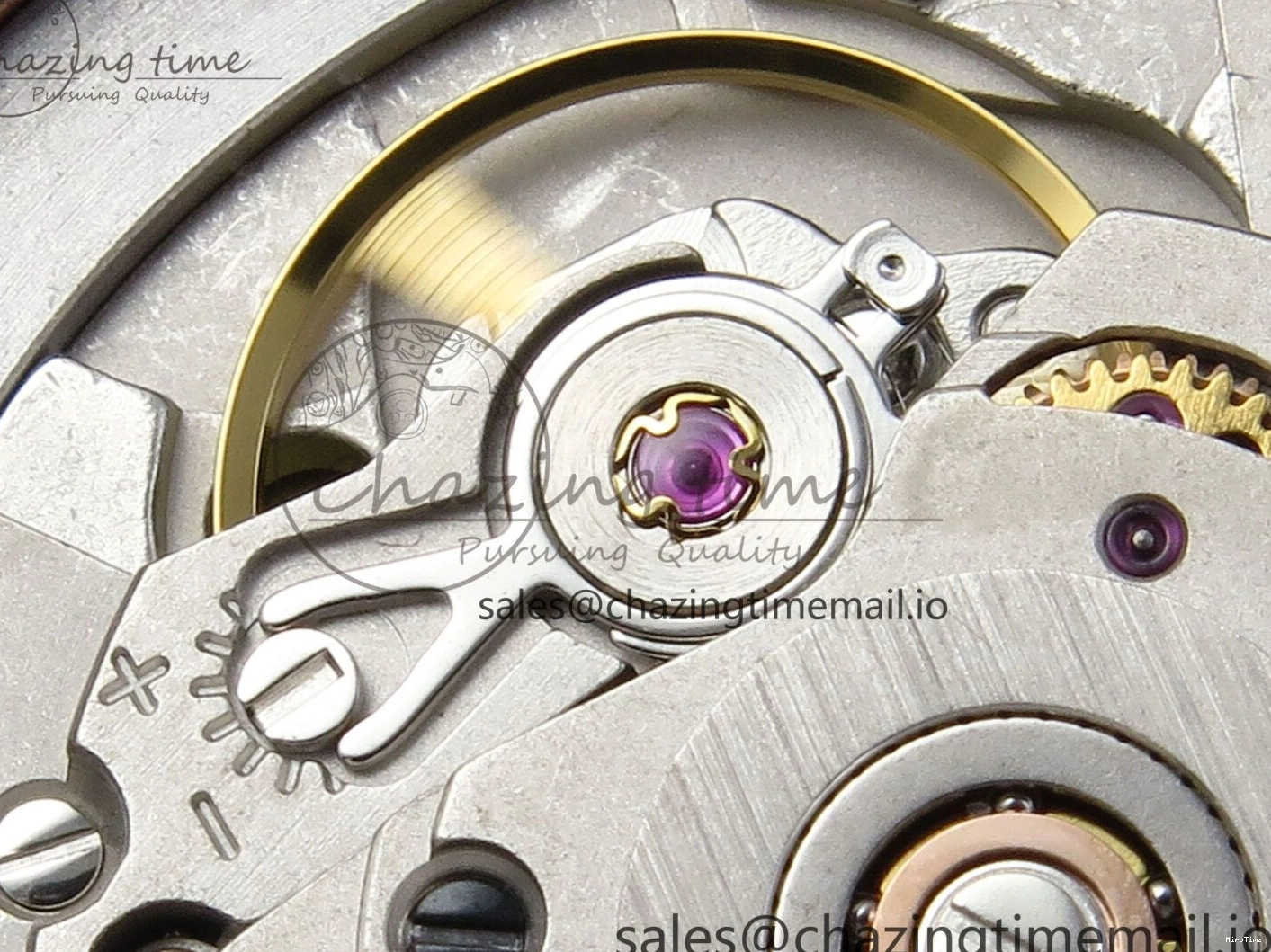 MiroTime 0521 Lightweight DayDate 40 RG QF 1:1 Best Edition Brown Roman Dial Diamonds Bezel on President Bracelet A2836 V5 (Gain Weight) 475